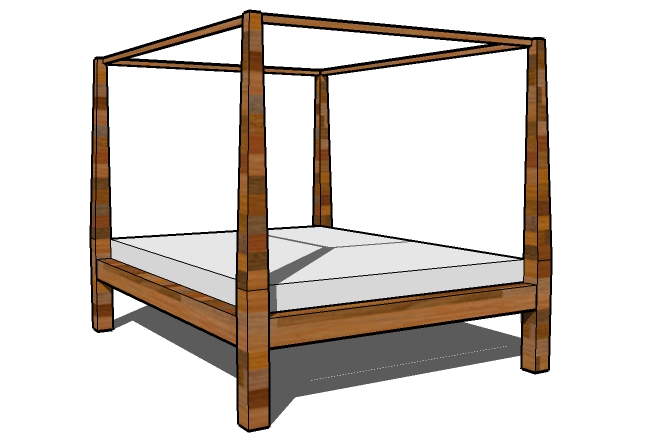 4 poster bed